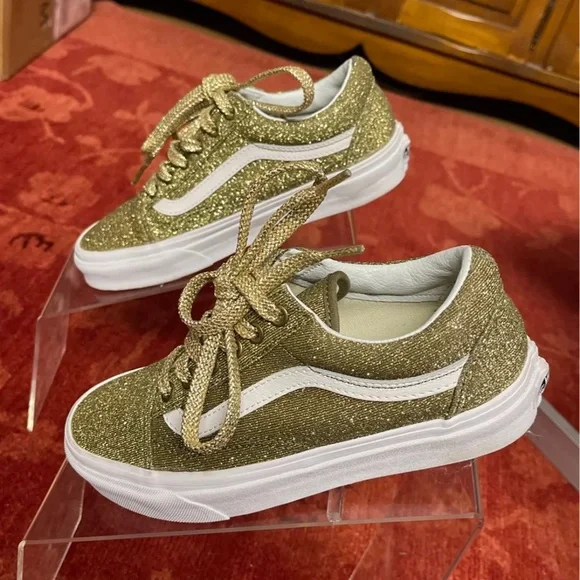 VANS Chunky Glitter Old Skool Womens Shoes - Picture 6 of 16